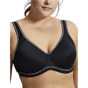 Freya Sonic Active Underwire Spacer Bra BLACK Size 38 G AA4892 High Impact